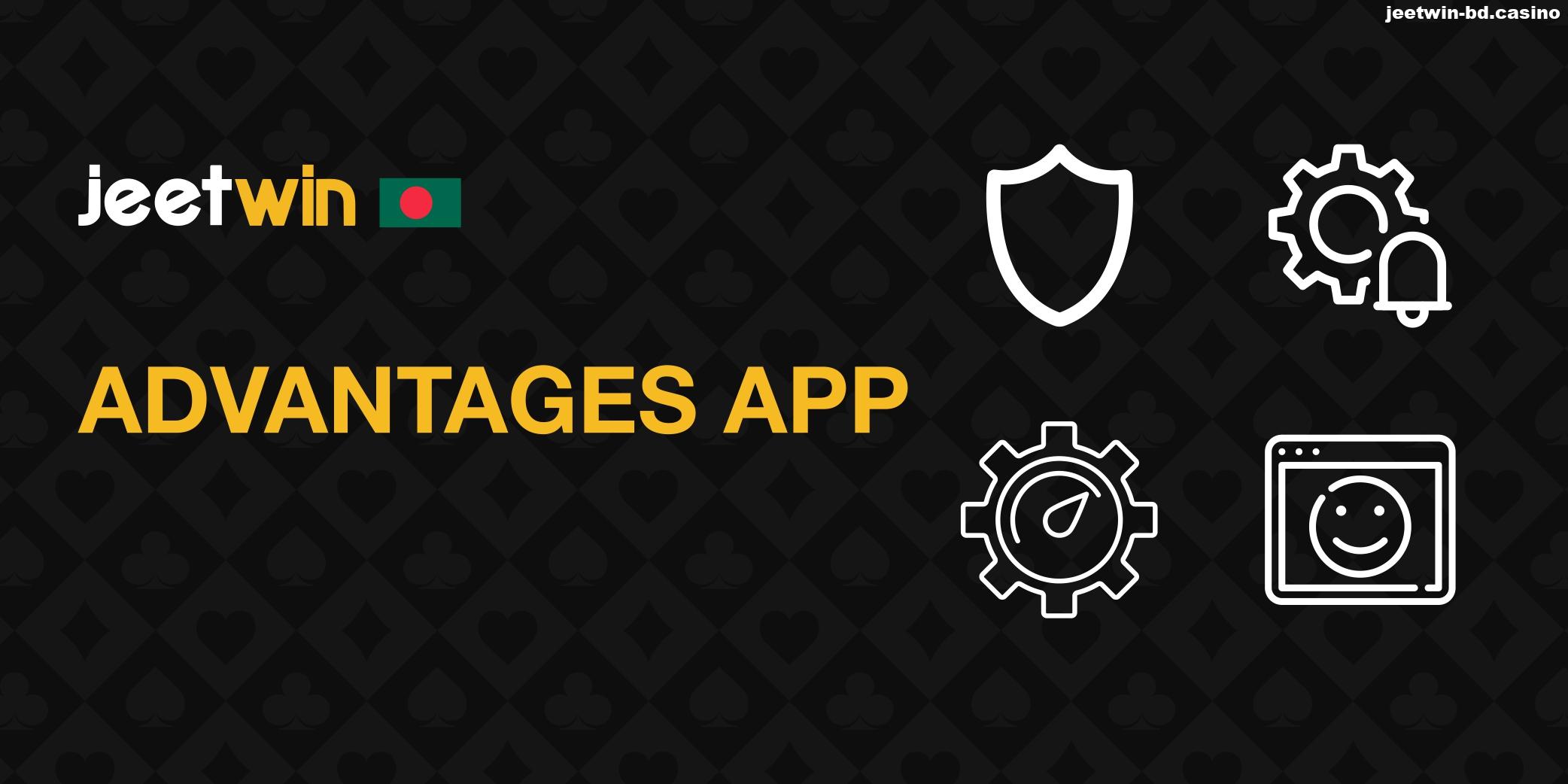 Jeetwin BD app advantages