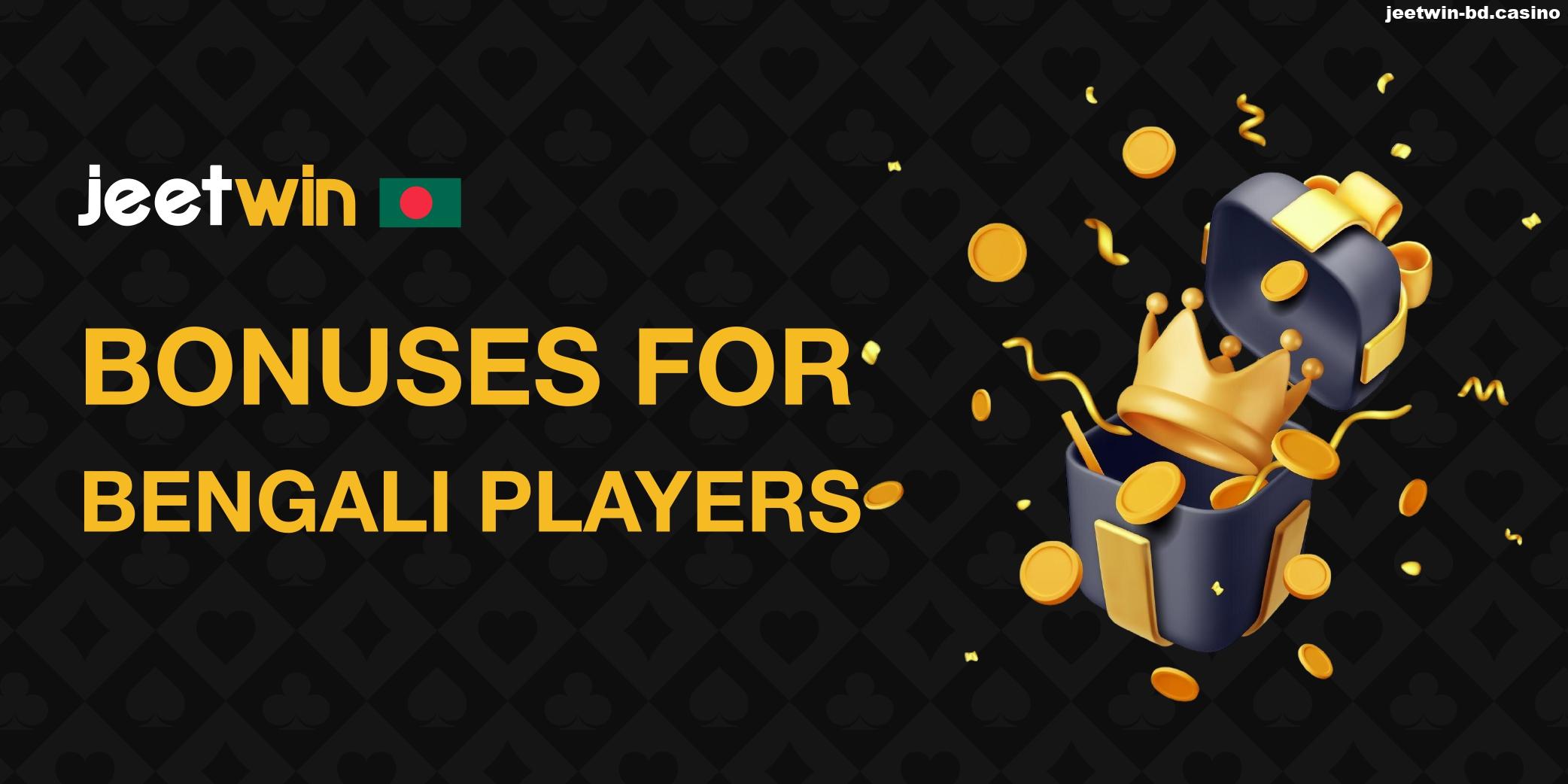 Jeetwin Bonuses for Bengali Players