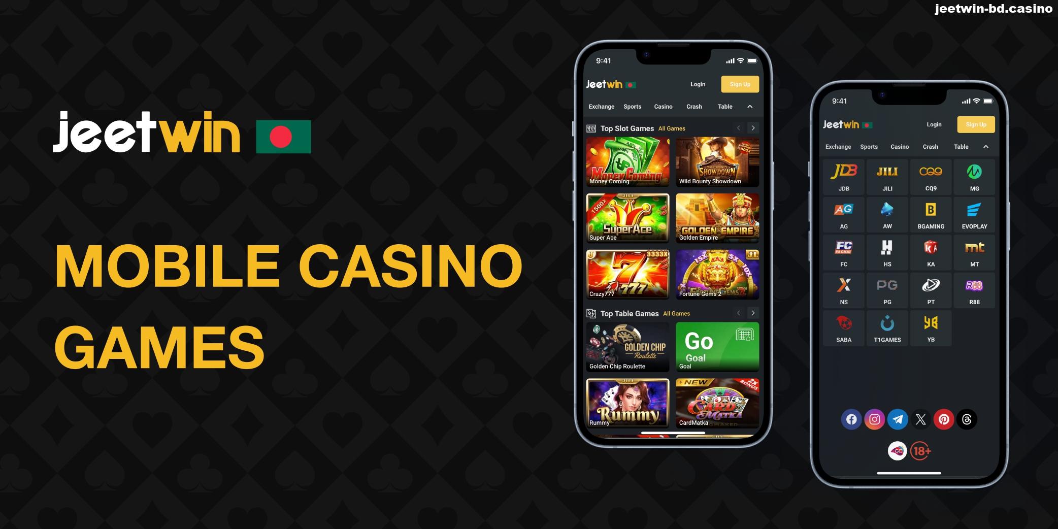Jeetwin BD Mobile Gambling Games