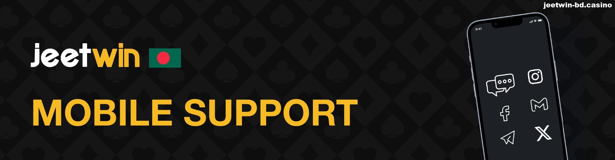 Types of supports in Jeetwin BD