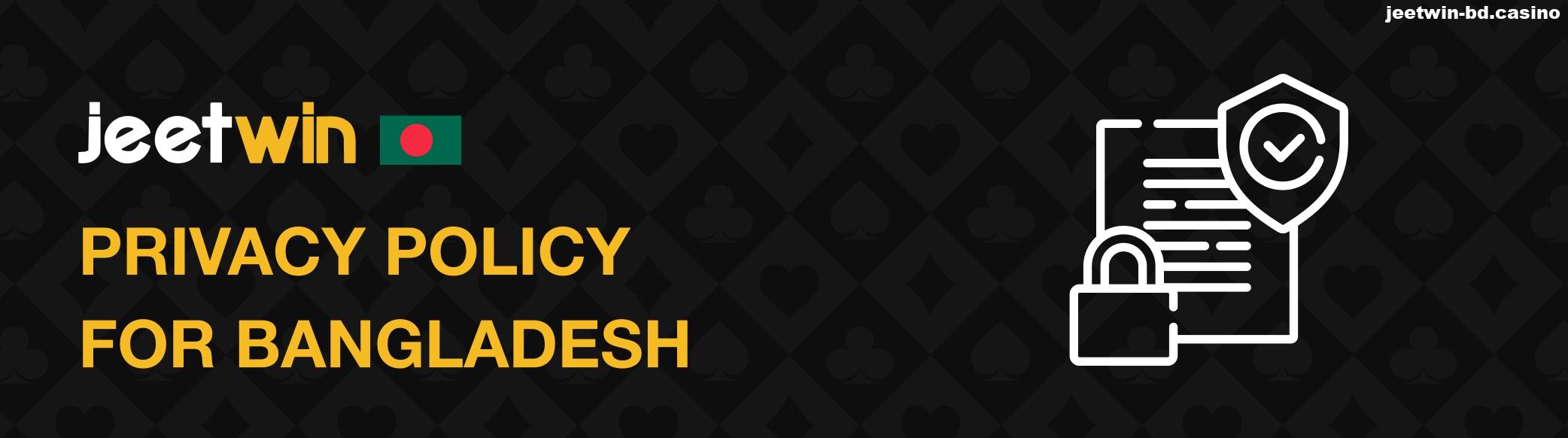 Jeetwin BD Privacy Policy