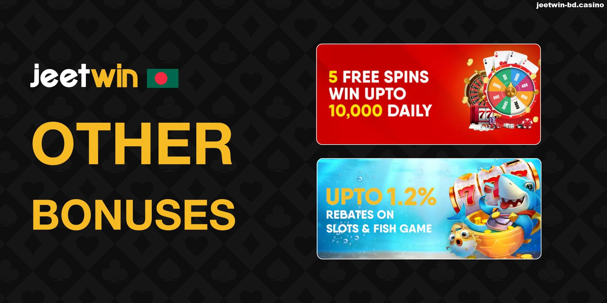Jeetwin BD Other Bonuses