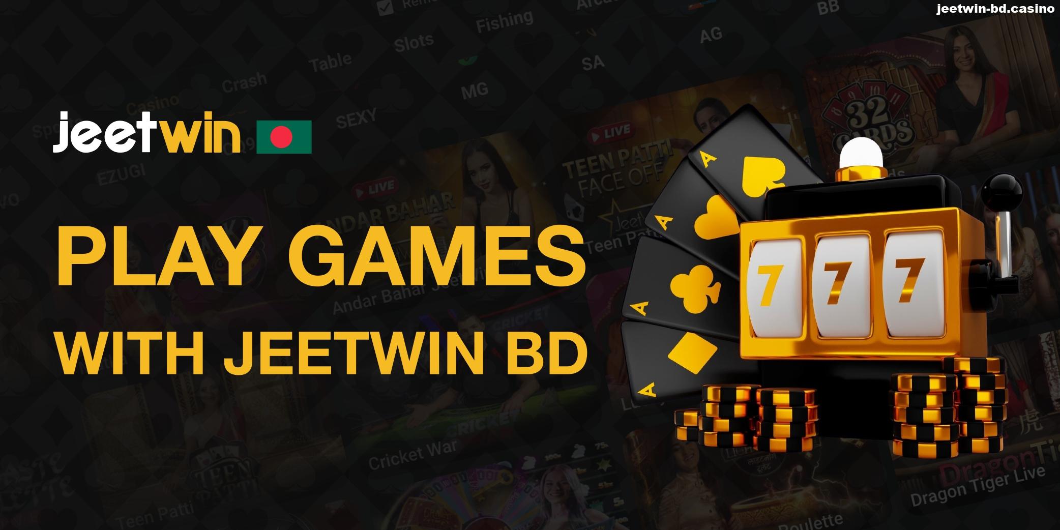 Guide for play games Jeetwin BD